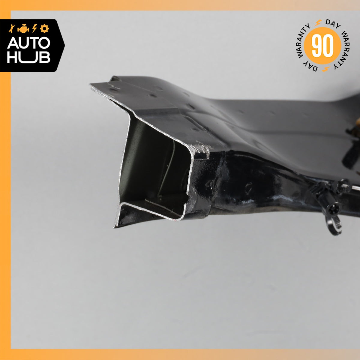 15-18 Porsche Cayenne 958 Front Left Frame Apron w/ Headlight Bracket OEM - photo 11