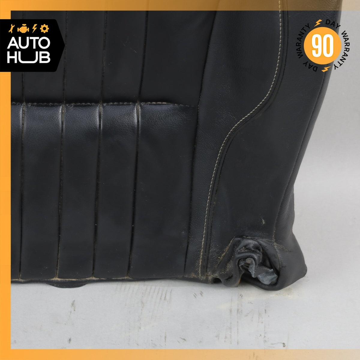 Aston Martin DB9 GT Front Right Side Bottom Lower Seat Cushion Black OEM - photo 4
