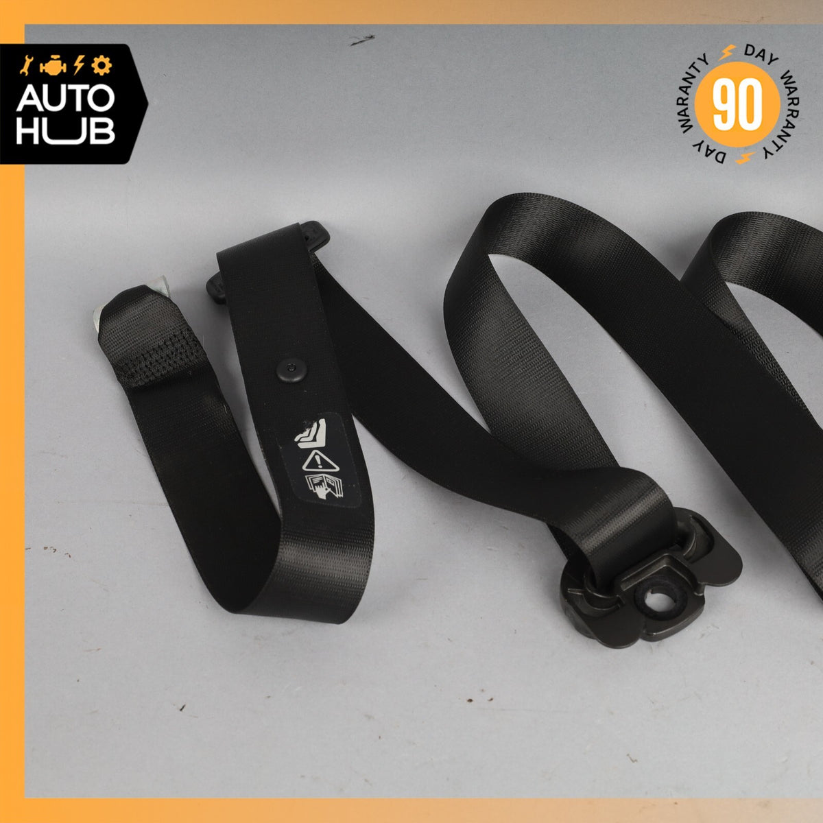 10-12 Land Rover Range Rover L322 Rear Left Side Seat Belt Seatbelt OEM 88k - photo 10