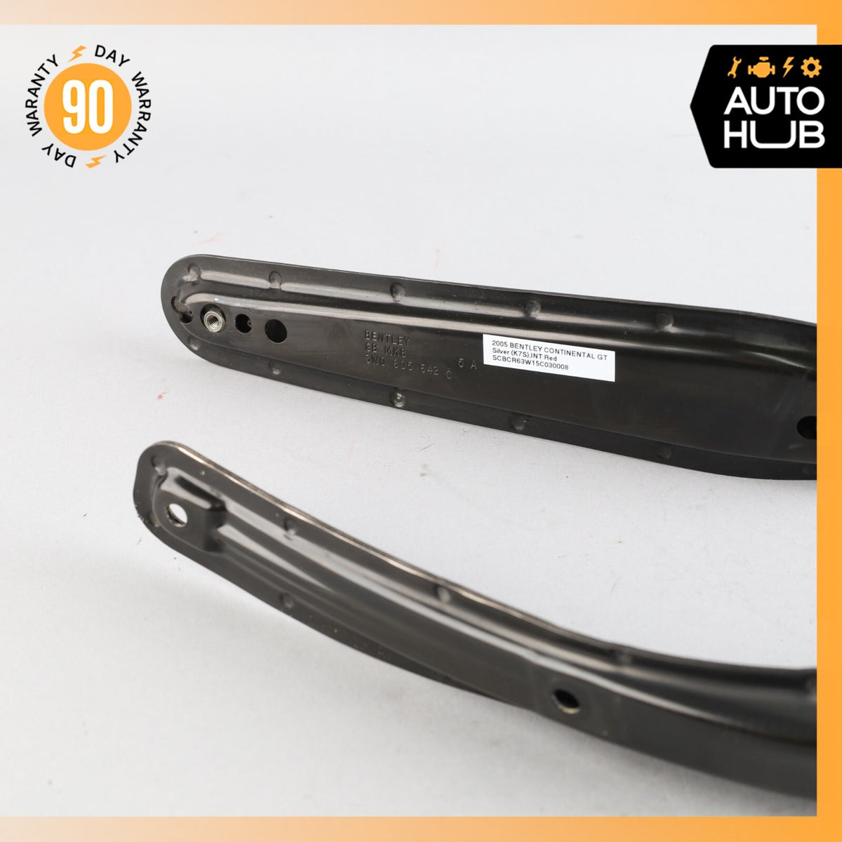 Bentley Continental GTC GT Left & Right Radiator Grill Support Bracket Set OEM - photo 3