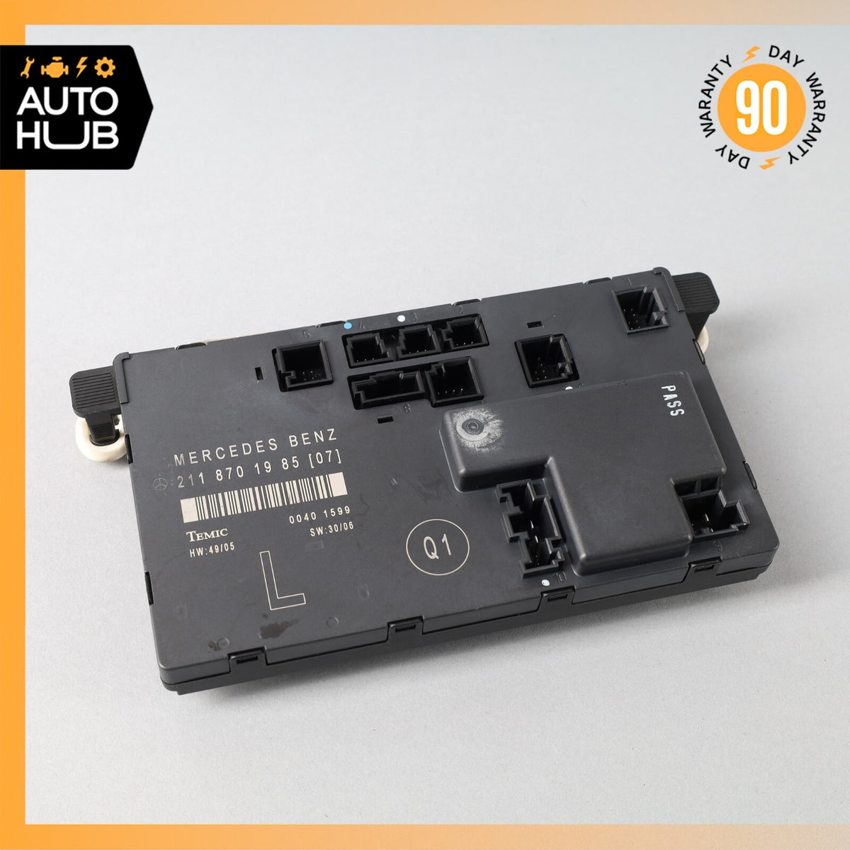 03-09 Mercedes W211 E350 E55 E550 Front Left Driver Side Door Control Module OEM - photo 1