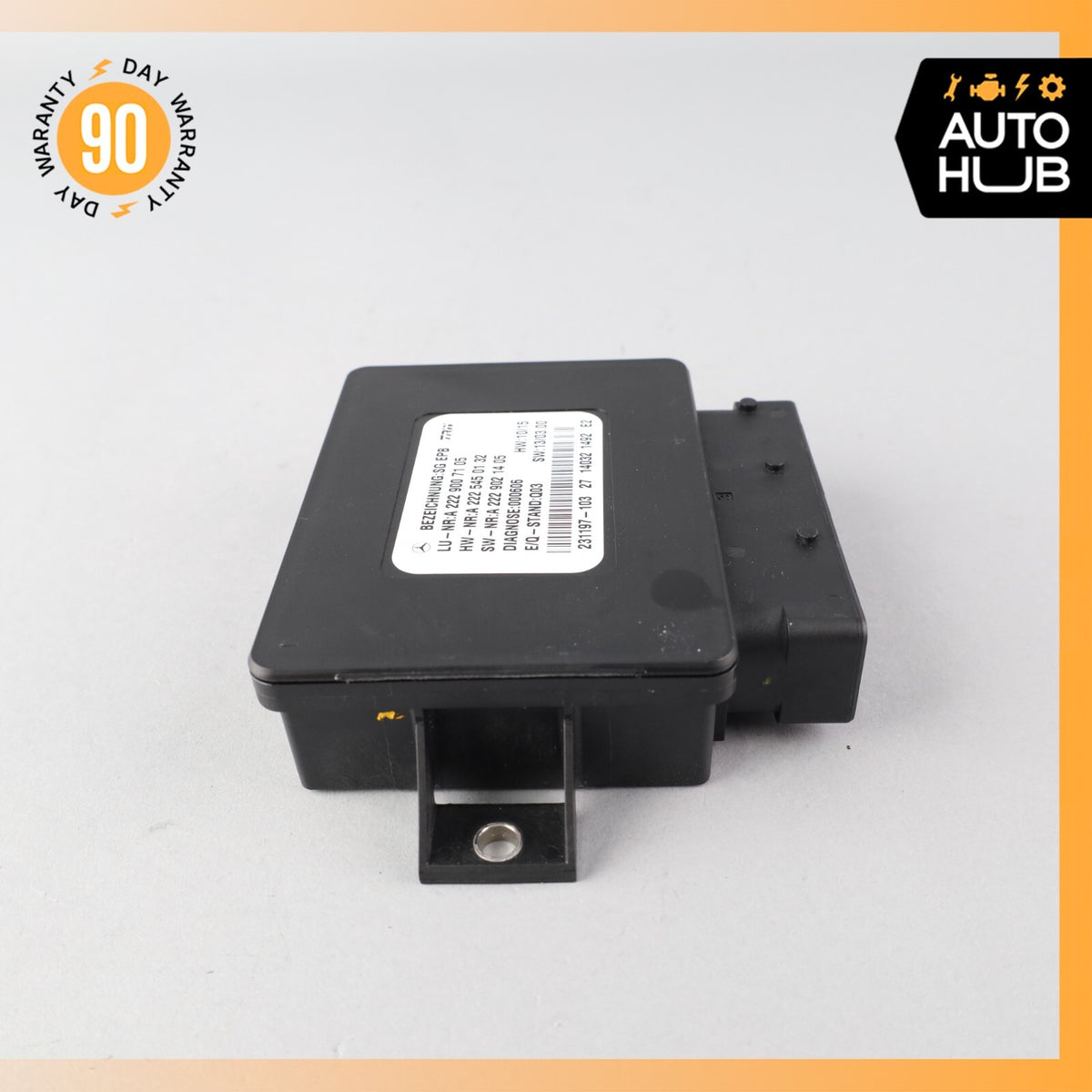 14-17 Mercedes W222 S550 S600 S63 Electronic Parking Brake Control Module OEM - photo 4
