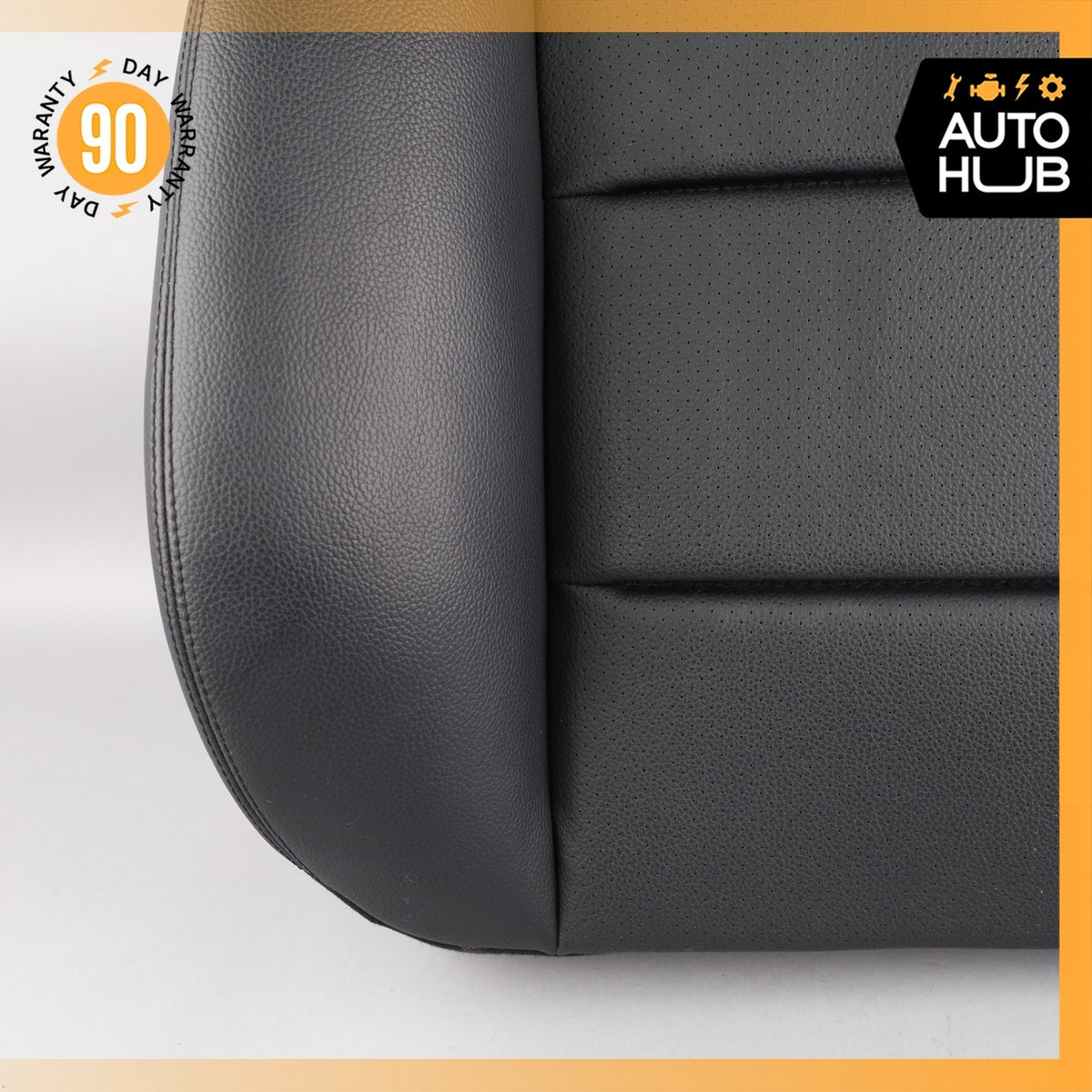 10-13 Mercedes W212 E350 E400 Front Right Seat Cushion Top Upper Black OEM - photo 5