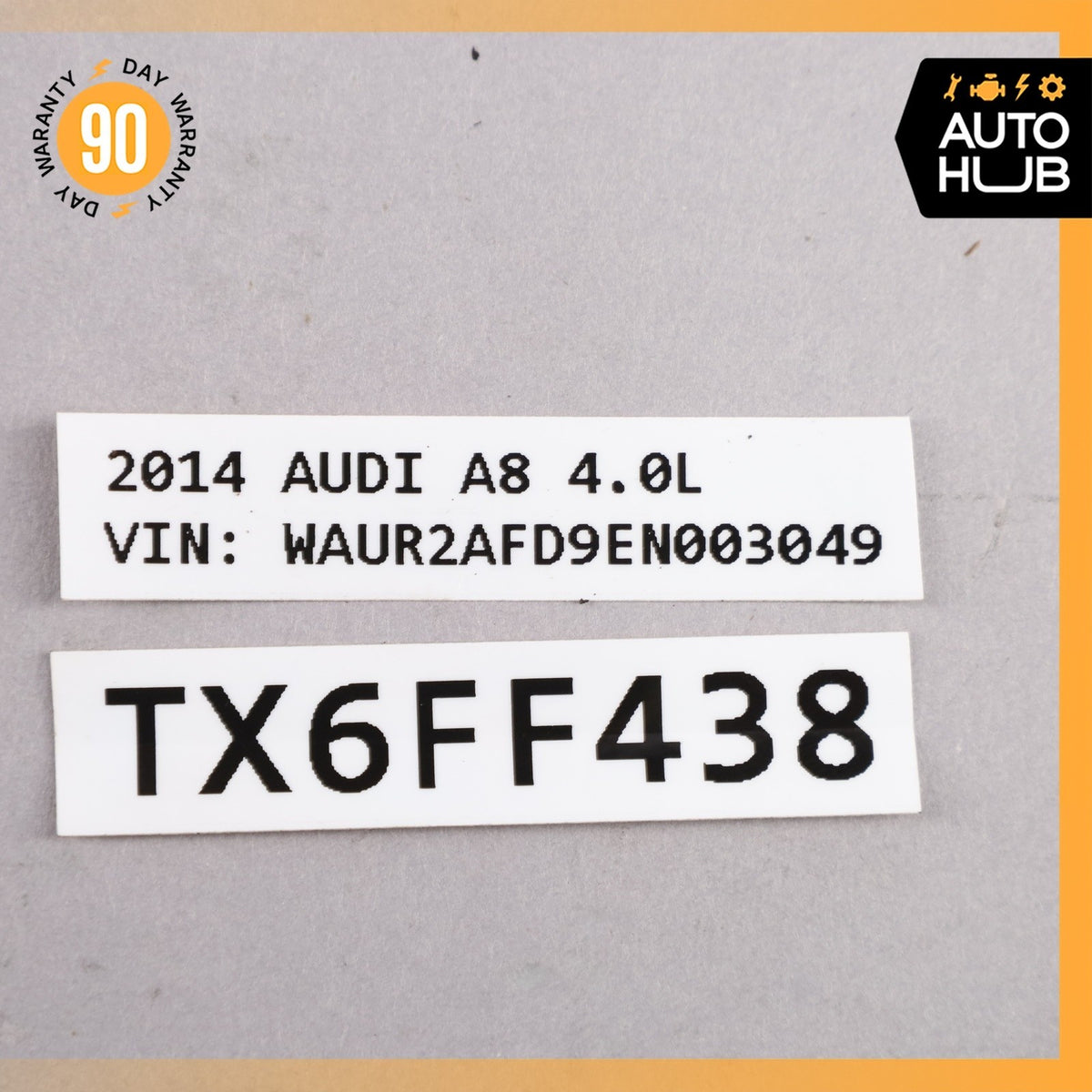 11-18 Audi D4 A8 Front Left Driver Side Air Shock Strut 4H0616039AE OEM - photo 16