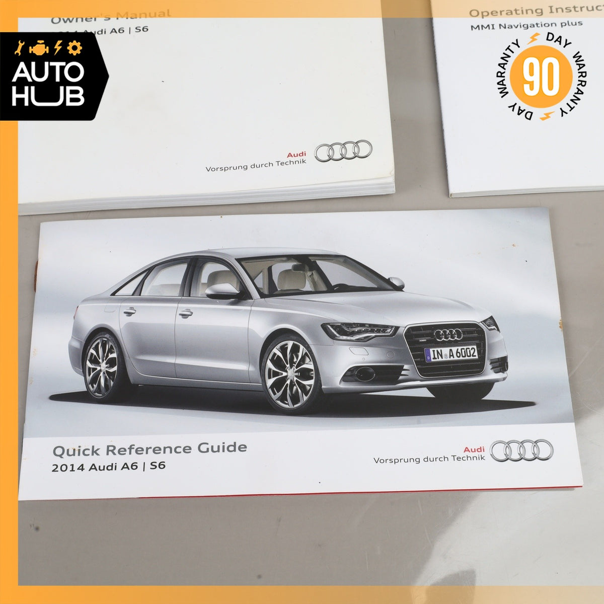 12-18 Audi C7 S6 A6 Owners Manual Operator instructions Book OEM 51k - photo 9