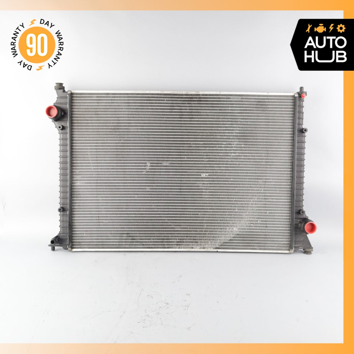 08-14 Bentley Continental GTC Speed Engine Cooling Radiator AC A/C Condenser OEM - photo 2