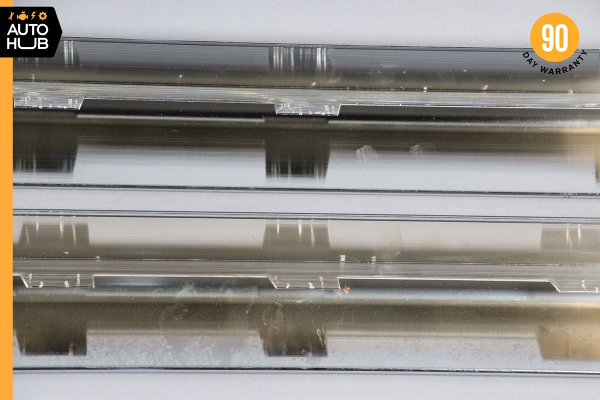 03-06 Mercedes W215 CL500 CL55 AMG Door Step Sill Cover Right & Left Set OEM - photo 9