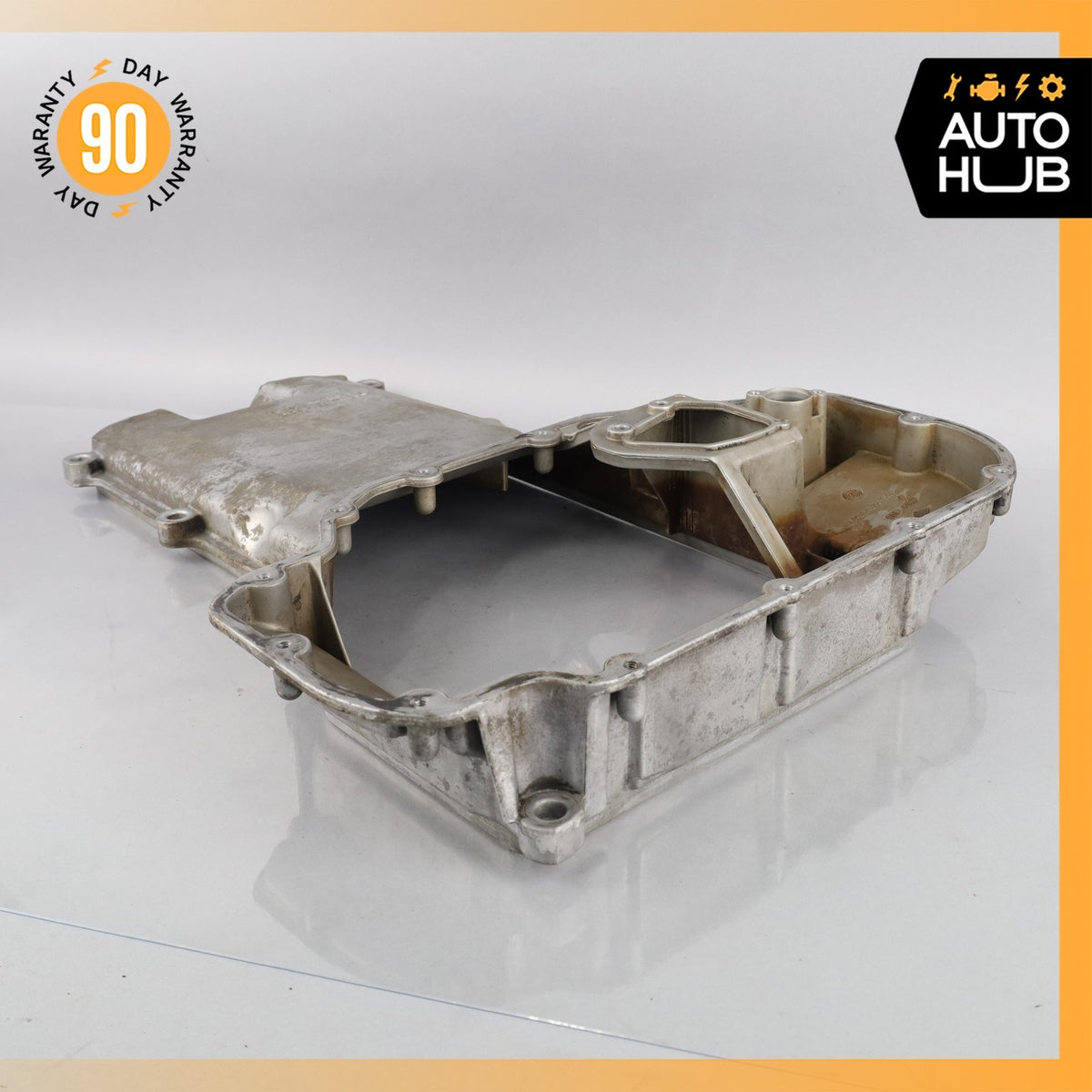 01-02 Mercedes W220 S600 CL600 V12 Engine Upper Oil Pan 1370140602 OEM - photo 6