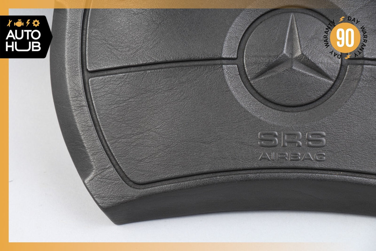 90-92 Mercedes R129 300SL 500SL Driver Steering Wheel Airbag Air Bag Black OEM - photo 5