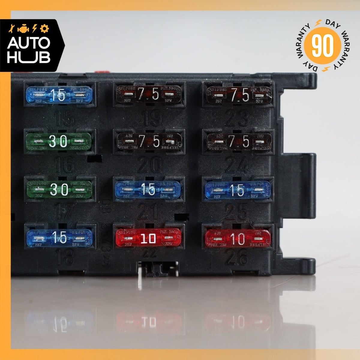 Mercedes W140 300SE Front SAM Fuse Relay Box Panel OEM - photo 3
