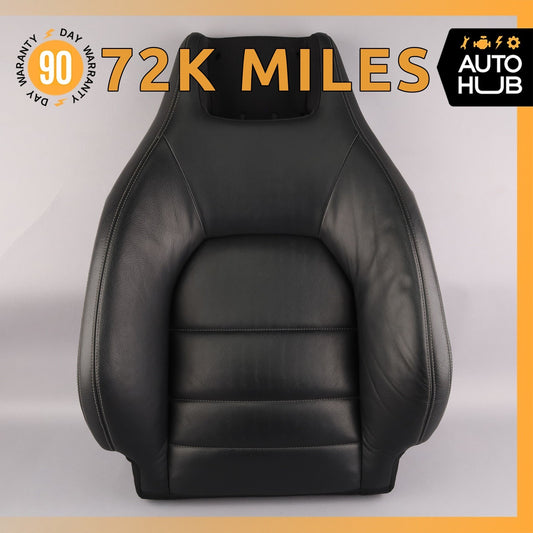 10-17 Mercedes W207 E550 E350 E400 Front Left Side Seat Cushion Upper Black OEM - photo 1