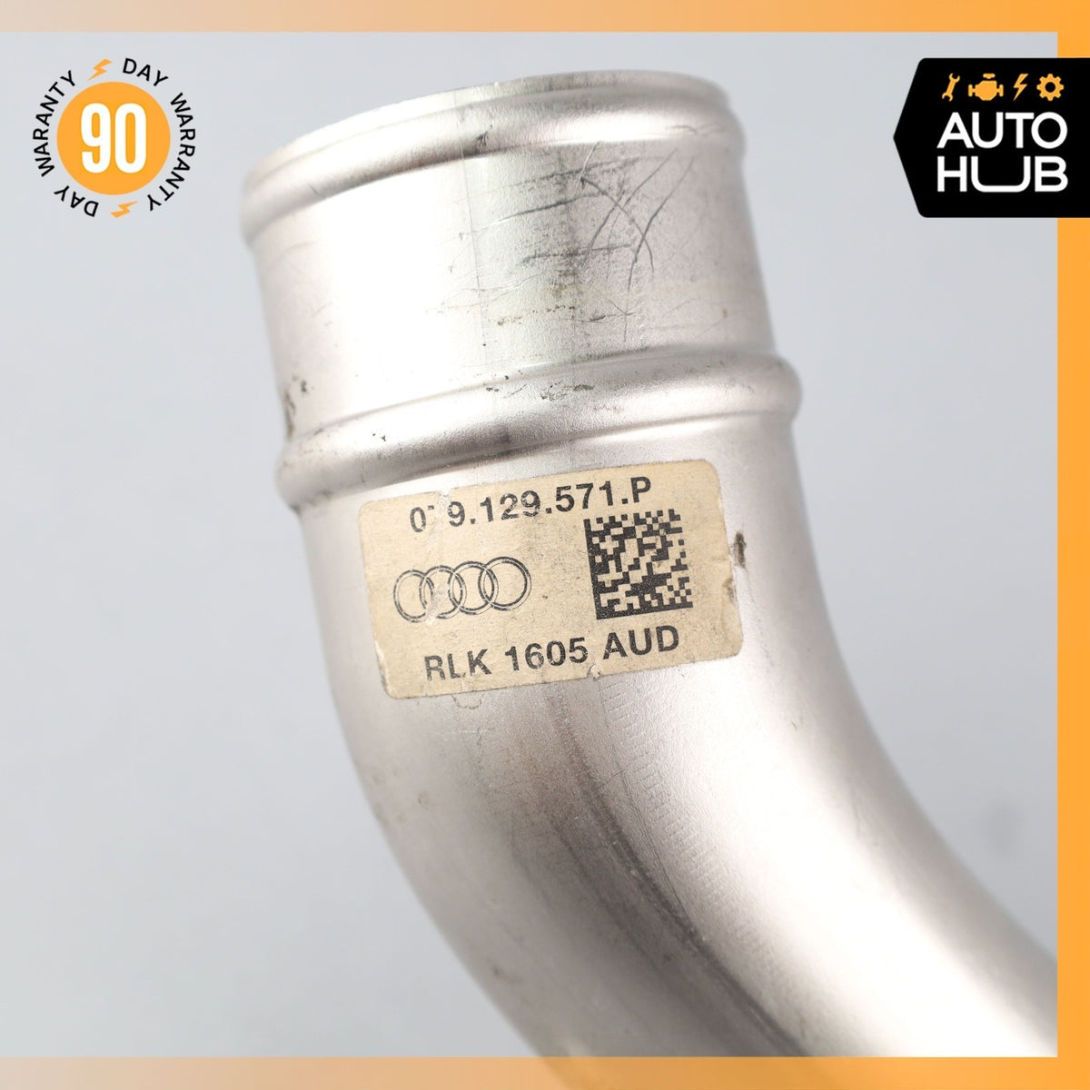 Audi C7 S6 Engine Air Hose Pipe Tube 079129571P OEM - photo 10