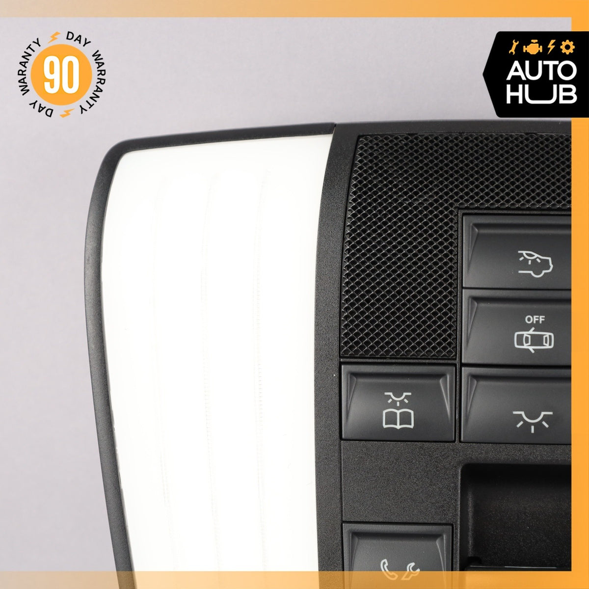 10-18 Mercedes W218 CLS550 E400 E550 Overhead Dome Light Lamp Black OEM - photo 4