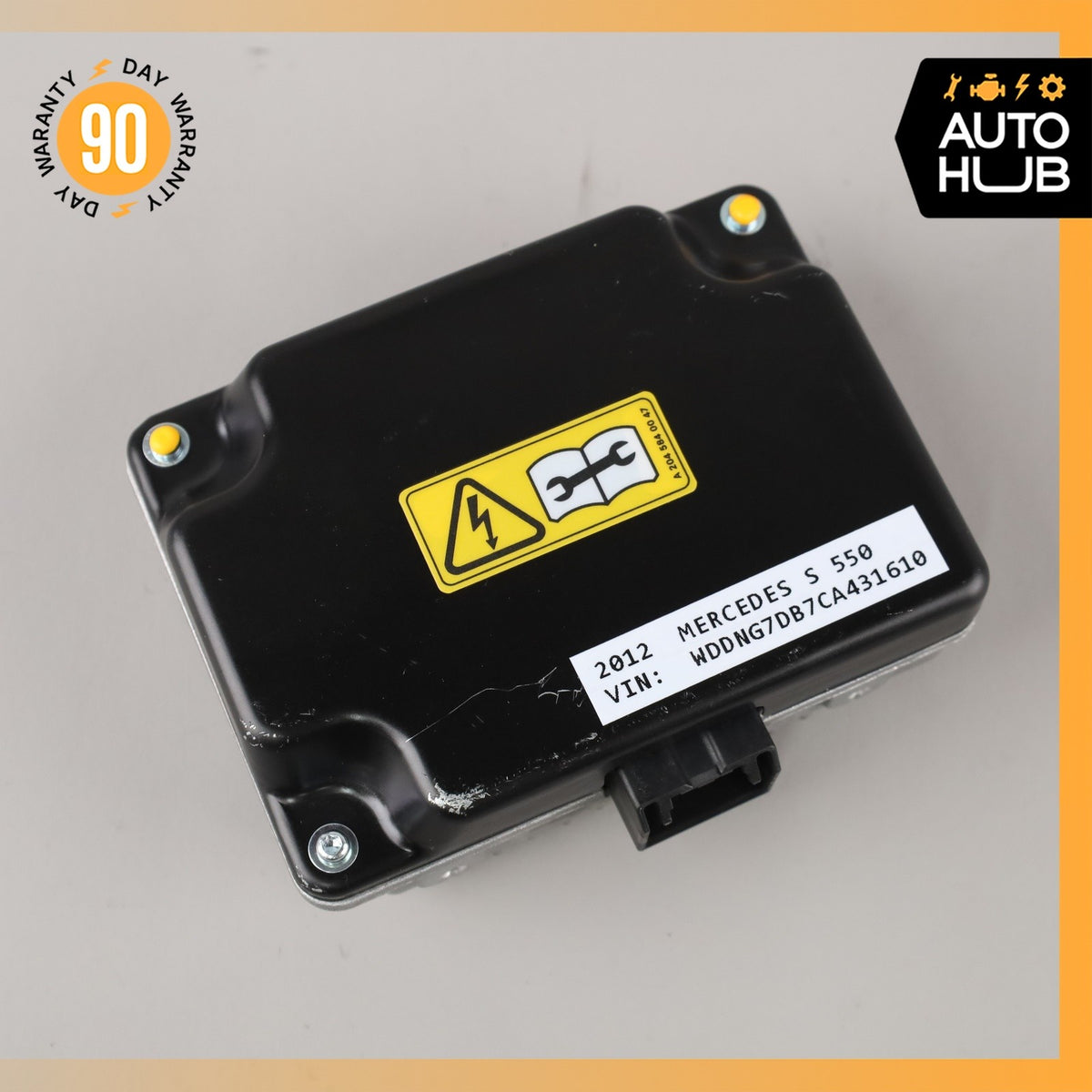 10-15 Mercedes W221 S550 S400 AC DC Power Inverter Converter Control Module OEM - photo 9