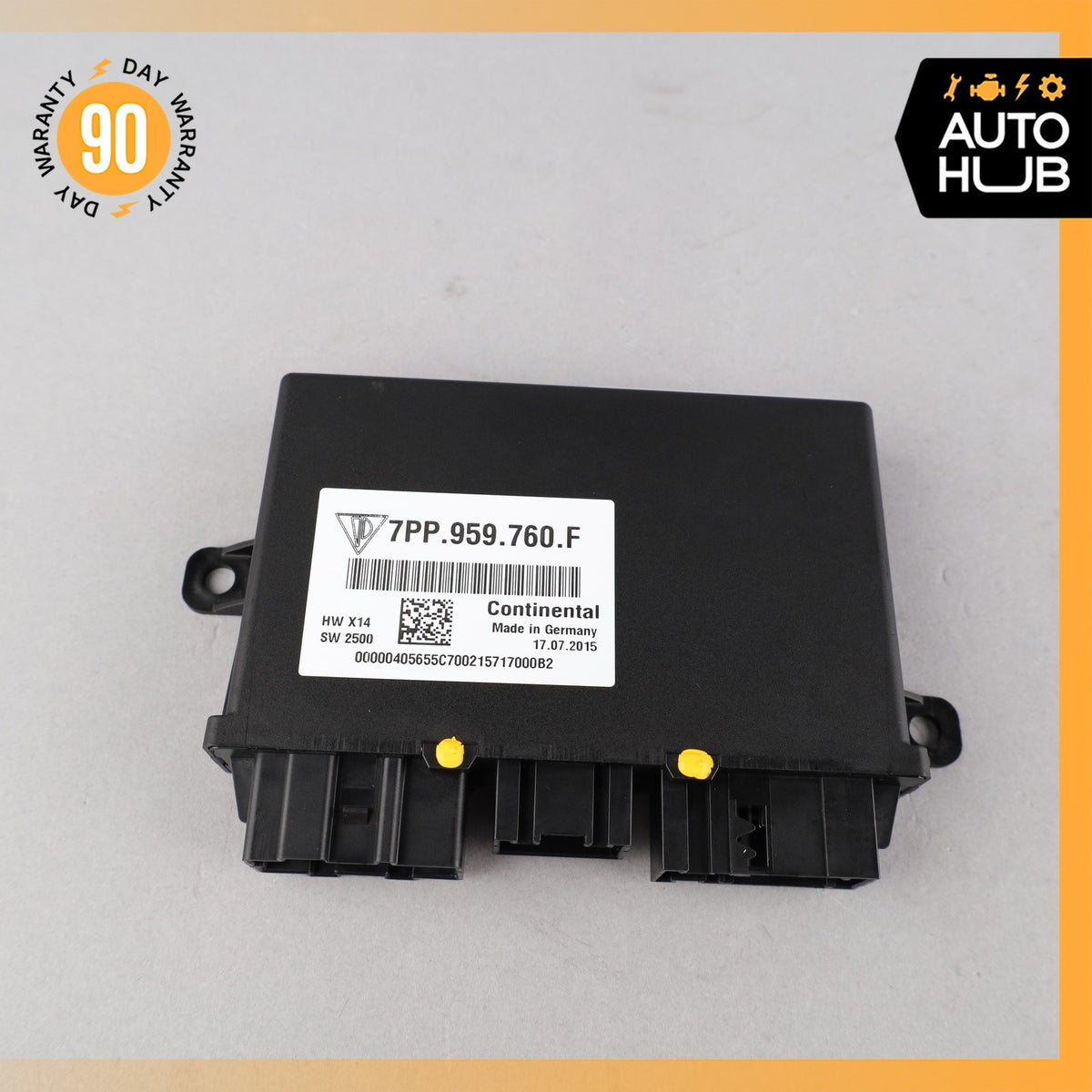 Porsche Cayenne 958 Front Left or Right Seat Control Module Unit 7PP959760F OEM - photo 6