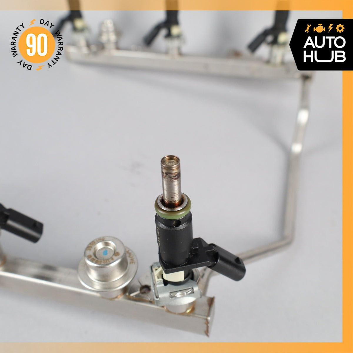 Mercedes W212 E350 R350 CLK350 S400 Fuel Injector Rail w/ Fuel Injectors OEM - photo 11
