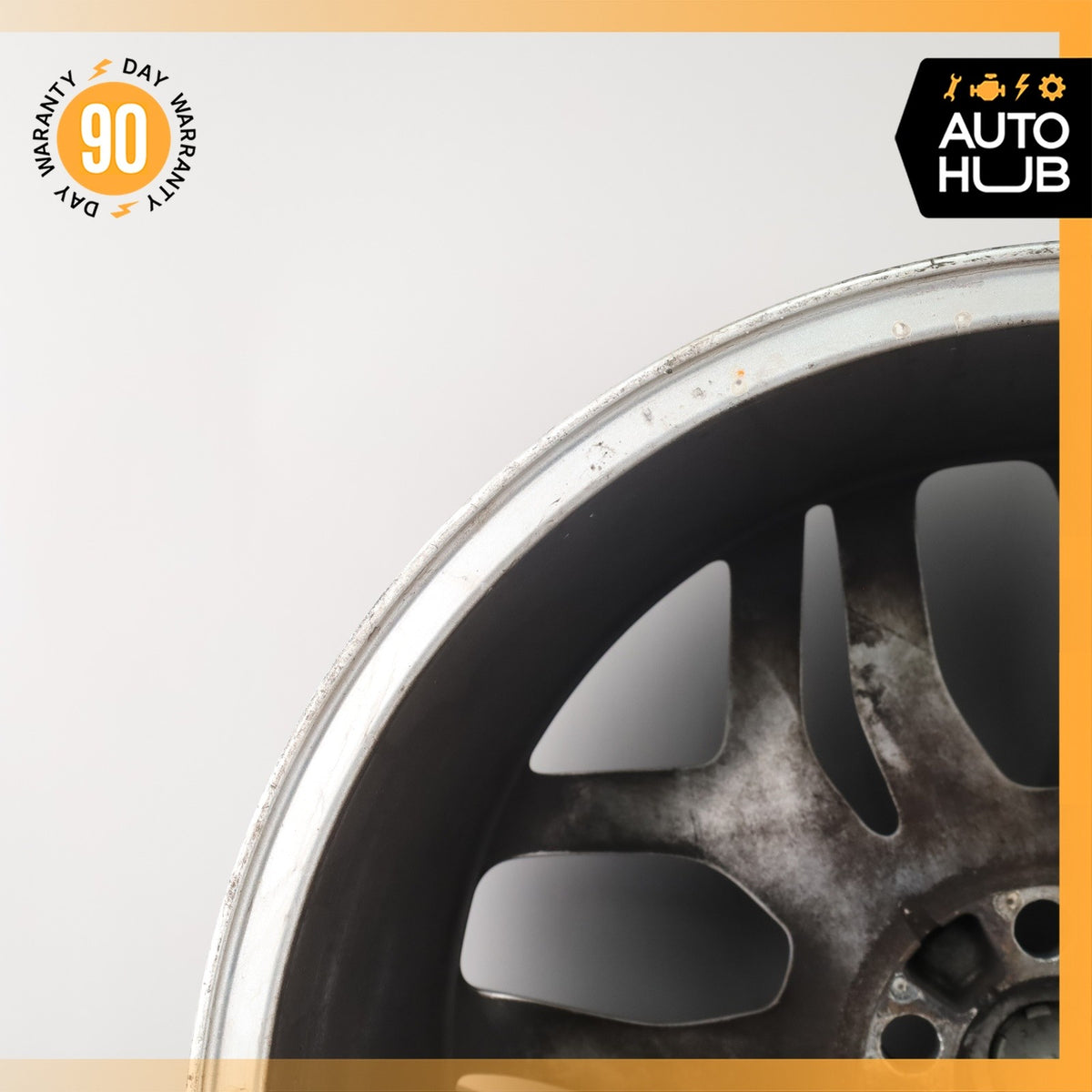 14-22 LR Range Rover Sport L494 Style 7 9.5 x 22 22" Wheel Rim Black OEM - photo 11