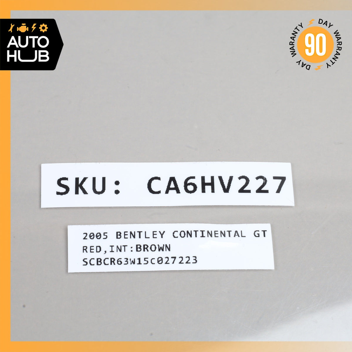 03-18 Bentley Continental GT GTC Left Side Sun Visor Shade Sunvisor OEM 87k - photo 13