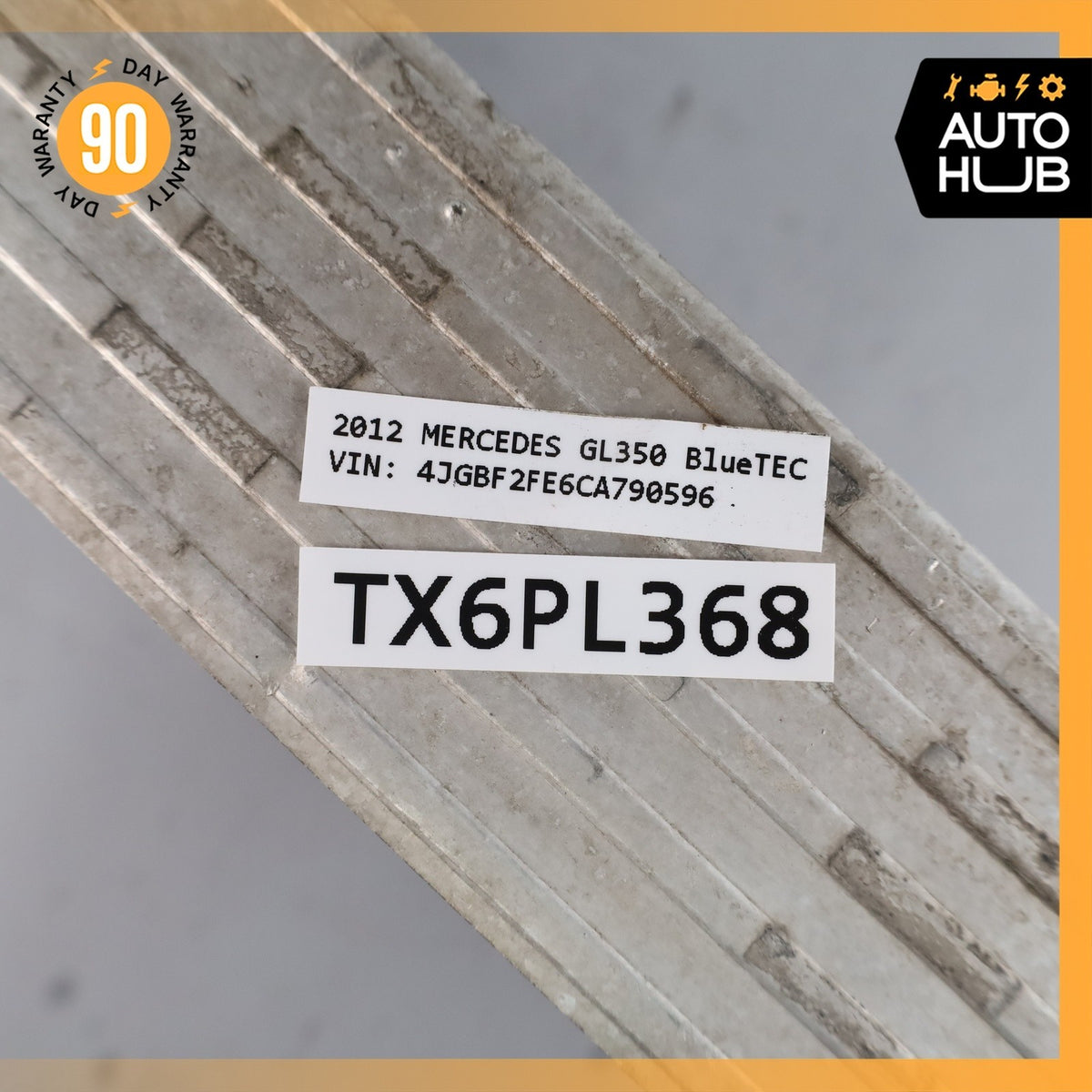 Mercedes X164 GL350 ML350 BlueTec CDI Diesel Intercooler Radiator OEM - photo 12