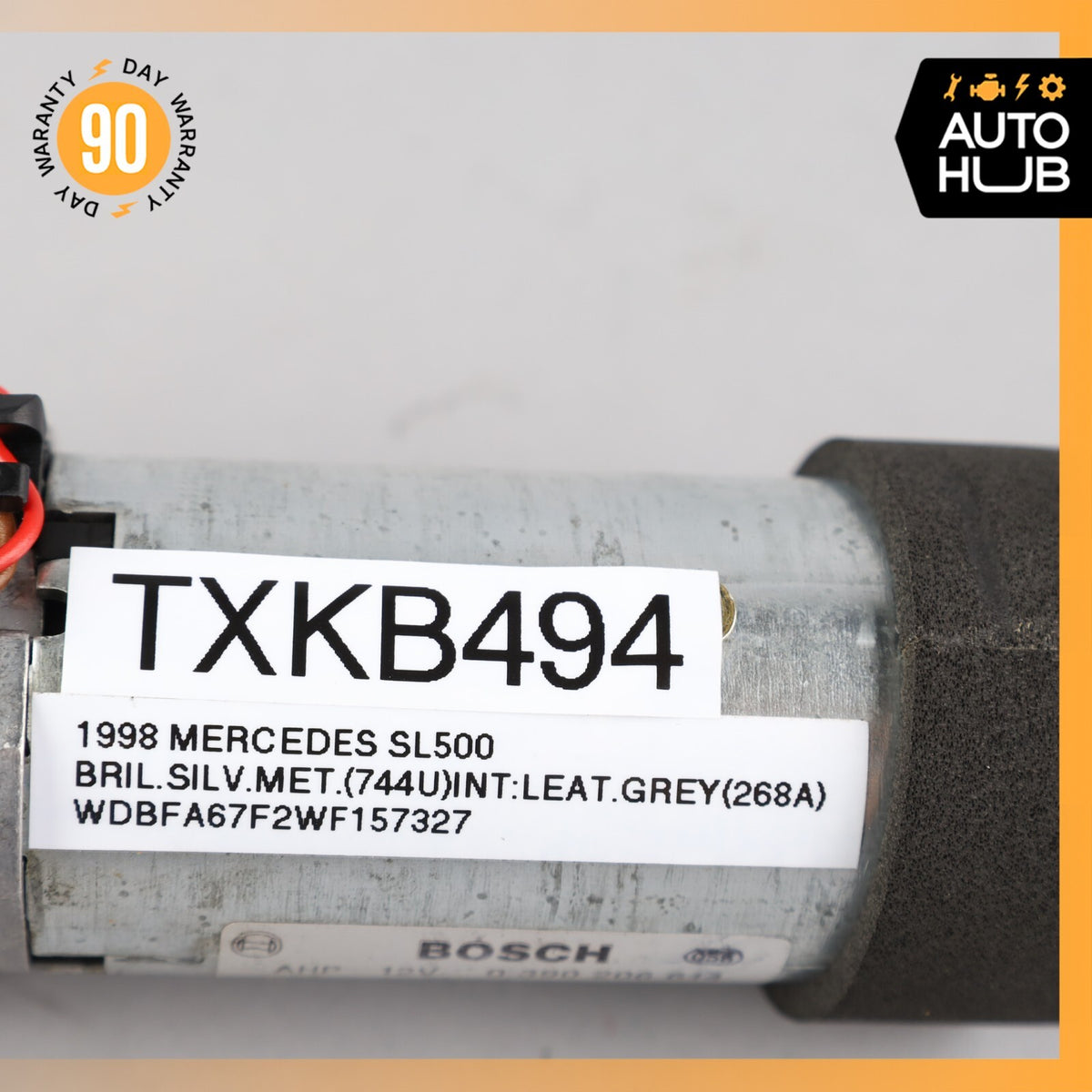 96-02 Mercedes R129 SL500 SL600 Seat Headrest Adjust Motor 1298208942 OEM - photo 12