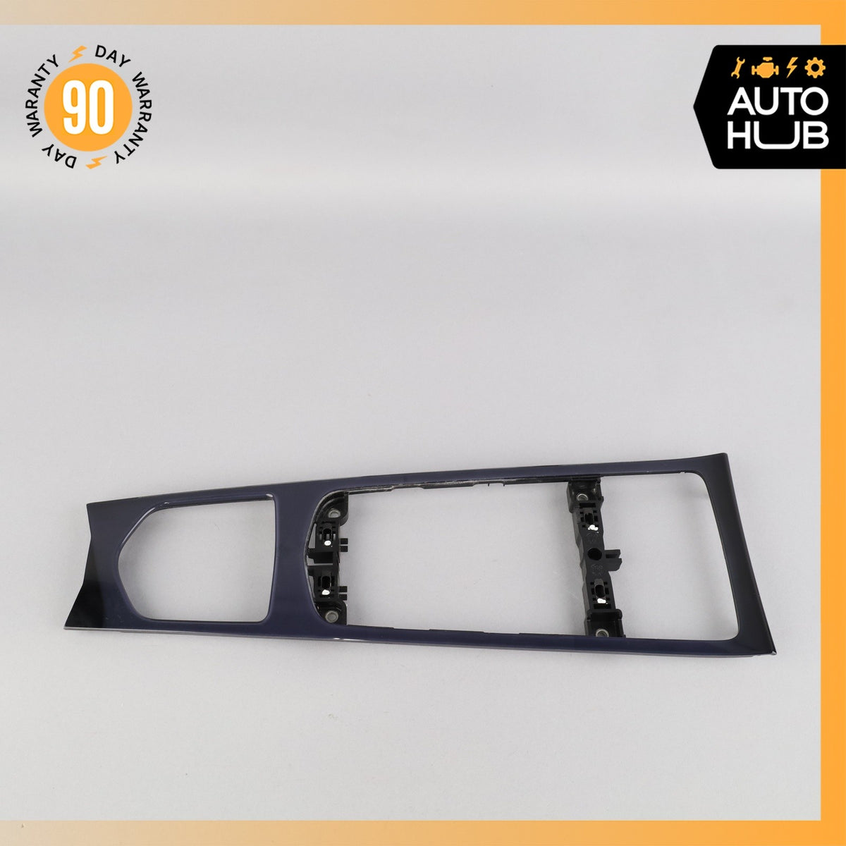 10-16 Porsche Panamera 970 Front Console Shifter Bezel Trim Piano Black OEM - photo 3