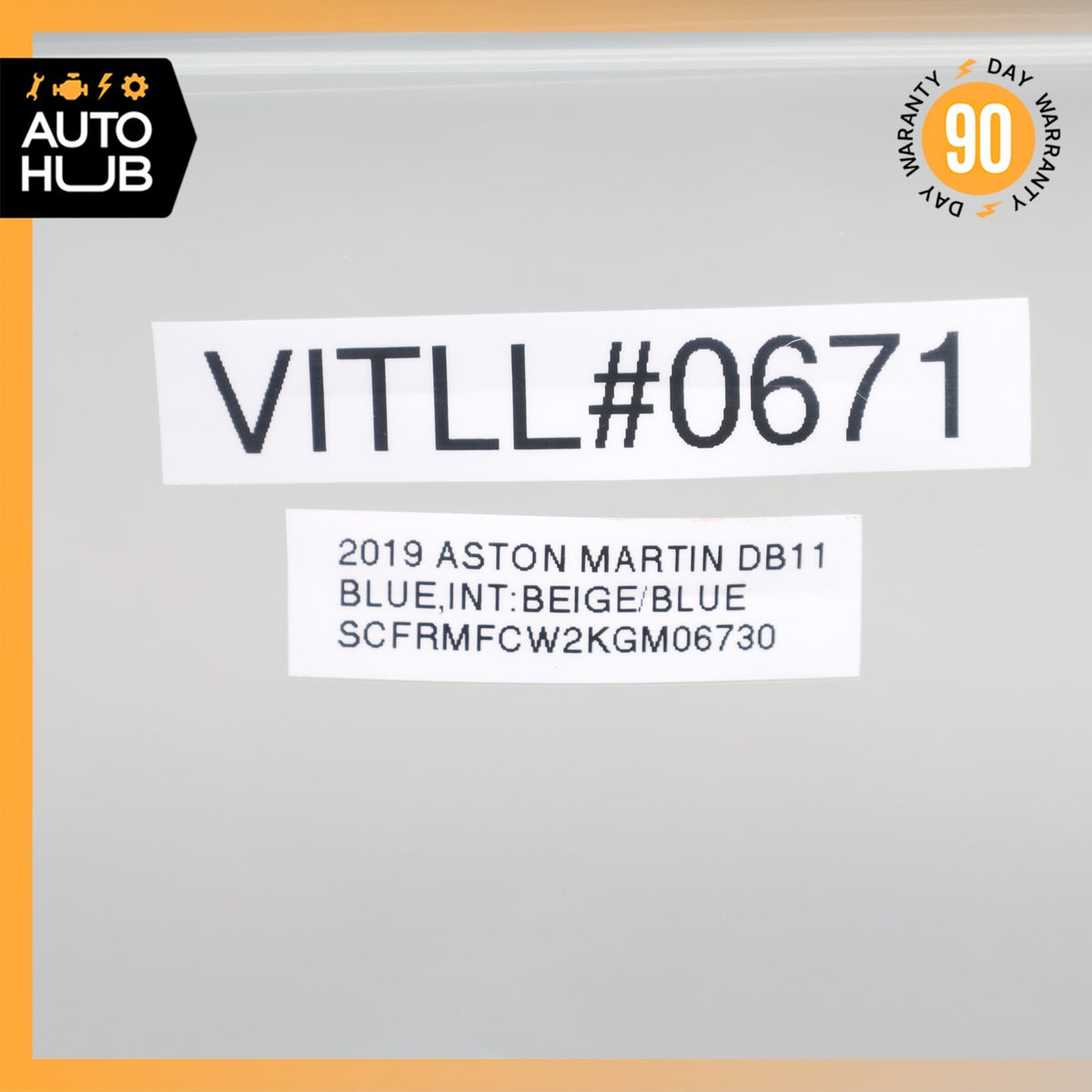 Aston Martin DB11 4.0L V8 M177 Oxygen O2 Sensor Lambda Set OEM 7k - photo 17