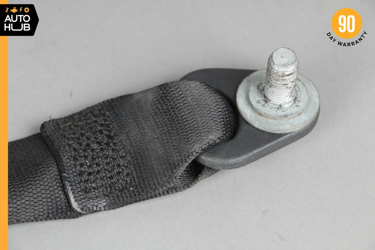 07-09 Mercedes W221 S550 S63 AMG Front Left Driver Side Seat Belt Black OEM - photo 8
