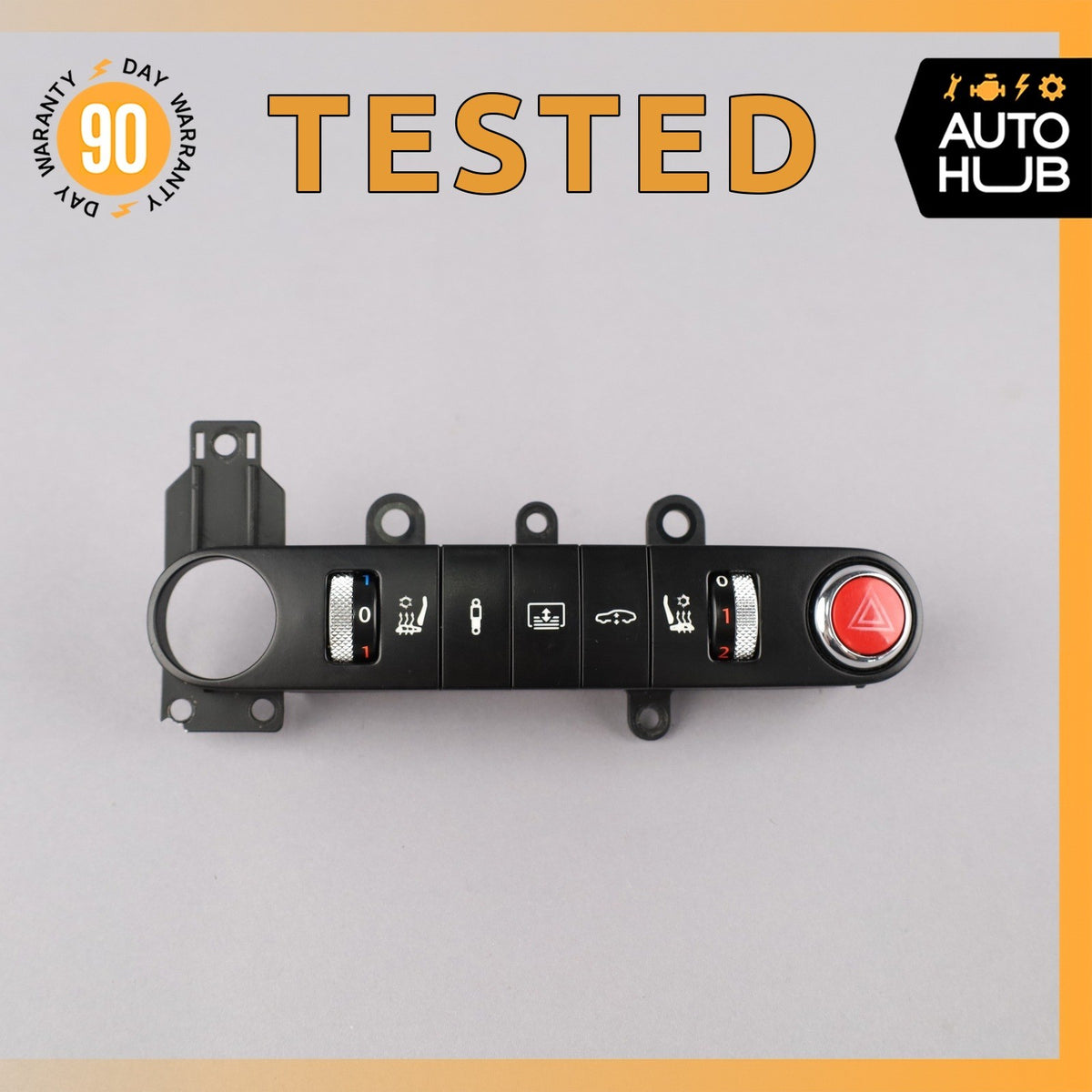 06-13 Bentley Continental Flying Spur Center Console Switch Panel OEM - photo 1