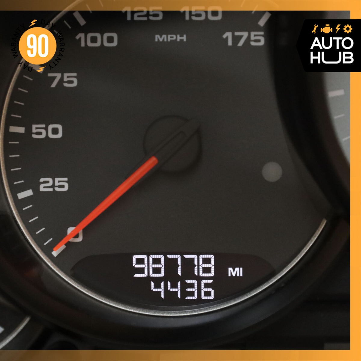 2013 Porsche Cayenne S 958 4.8L V8 Instrument Speedometer Cluster OEM 98k - photo 2