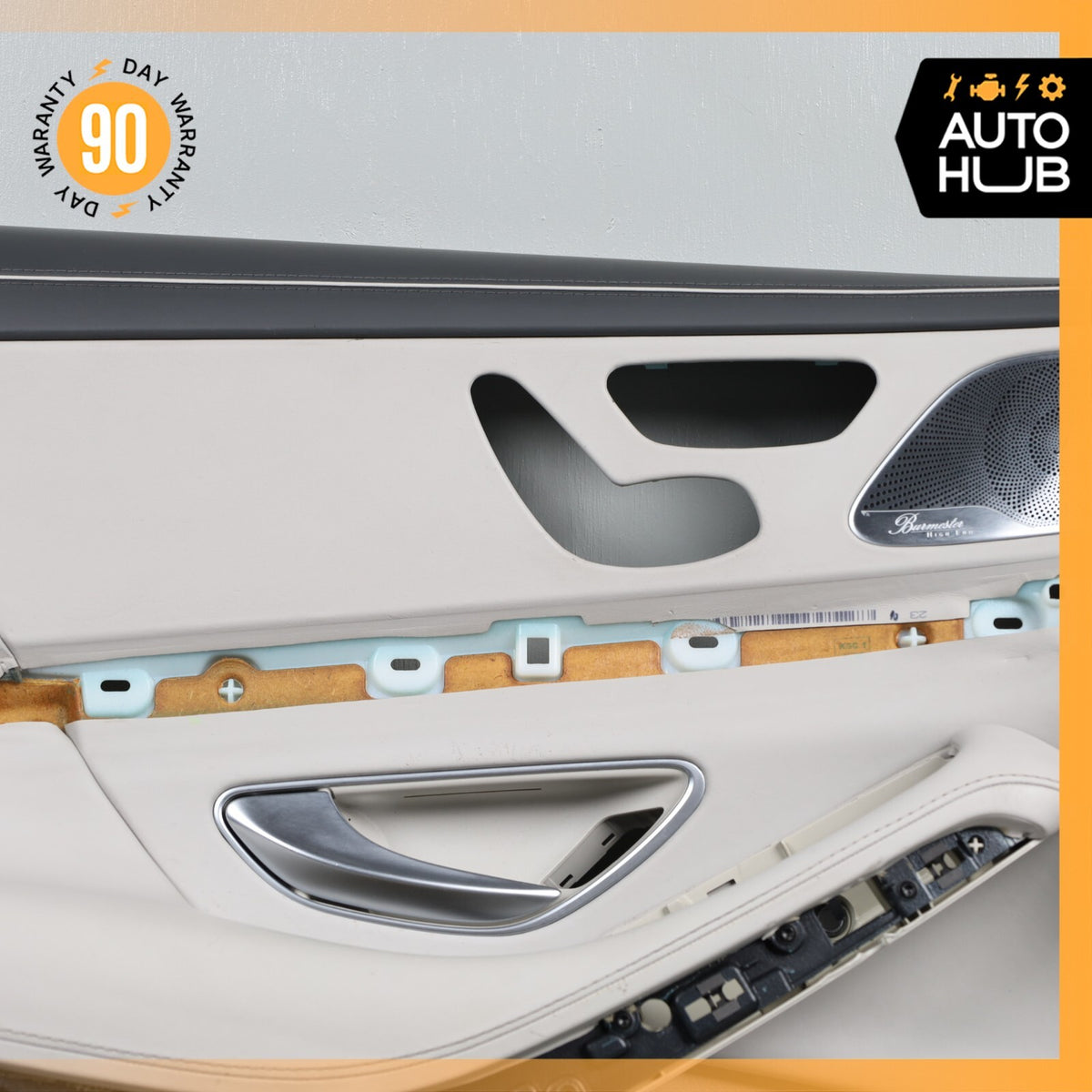 15-17 Mercedes W222 S600 S65 AMG Front Left Side Door Panel Designo White OEM - photo 5
