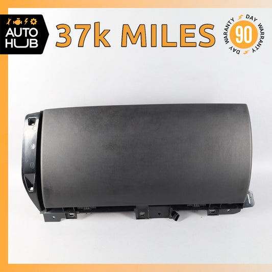 10-19 Jaguar X351 XJ XJR Glovebox Glove Box Compartment Trim Black OEM 37k - photo 1