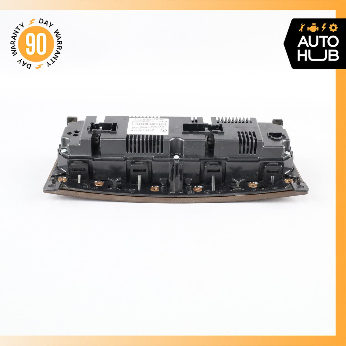 14-17 Mercedes W212 E350 E550 A/C AC Heater Climate Control Switch Wood OEM - photo 13