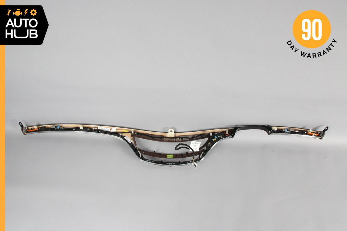 10-13 Mercedes W221 S400 Hybrid Center Dashboard Dash Trim Molding Wood OEM - photo 7