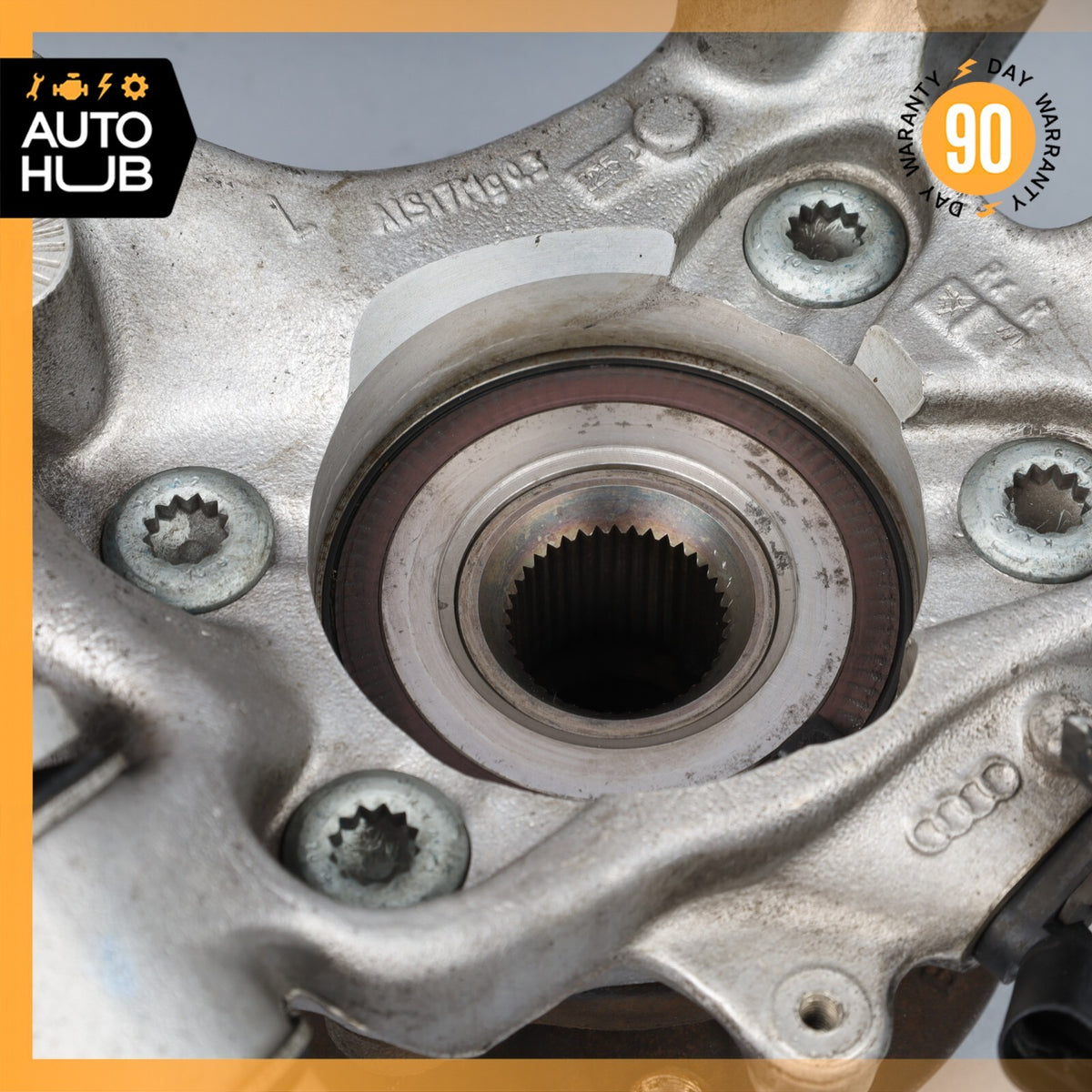 03-13 Bentley Continental GT Flying Spur Rear Left Side Spindle Knuckle Hub OEM - photo 13