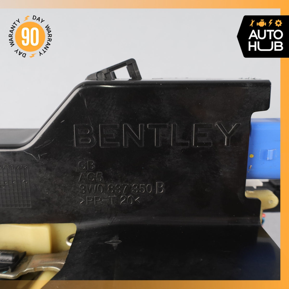 03-10 Bentley Continental GT Front Right Door Lock Latch Keyless Go OEM - photo 9