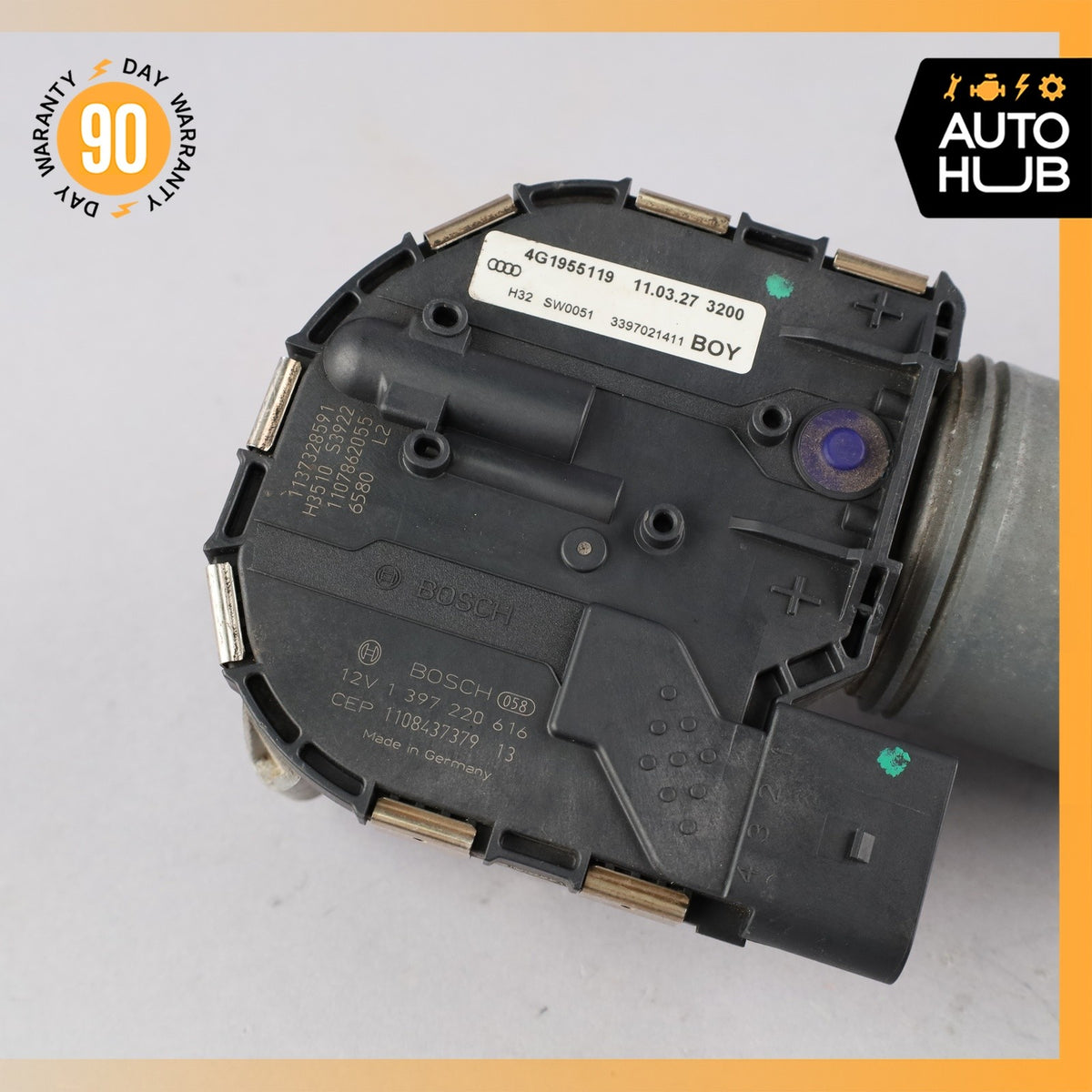 Audi 4G8 A7 S7 Front Windshield Wiper Adjustment Motor 4G1955119 OEM - photo 3