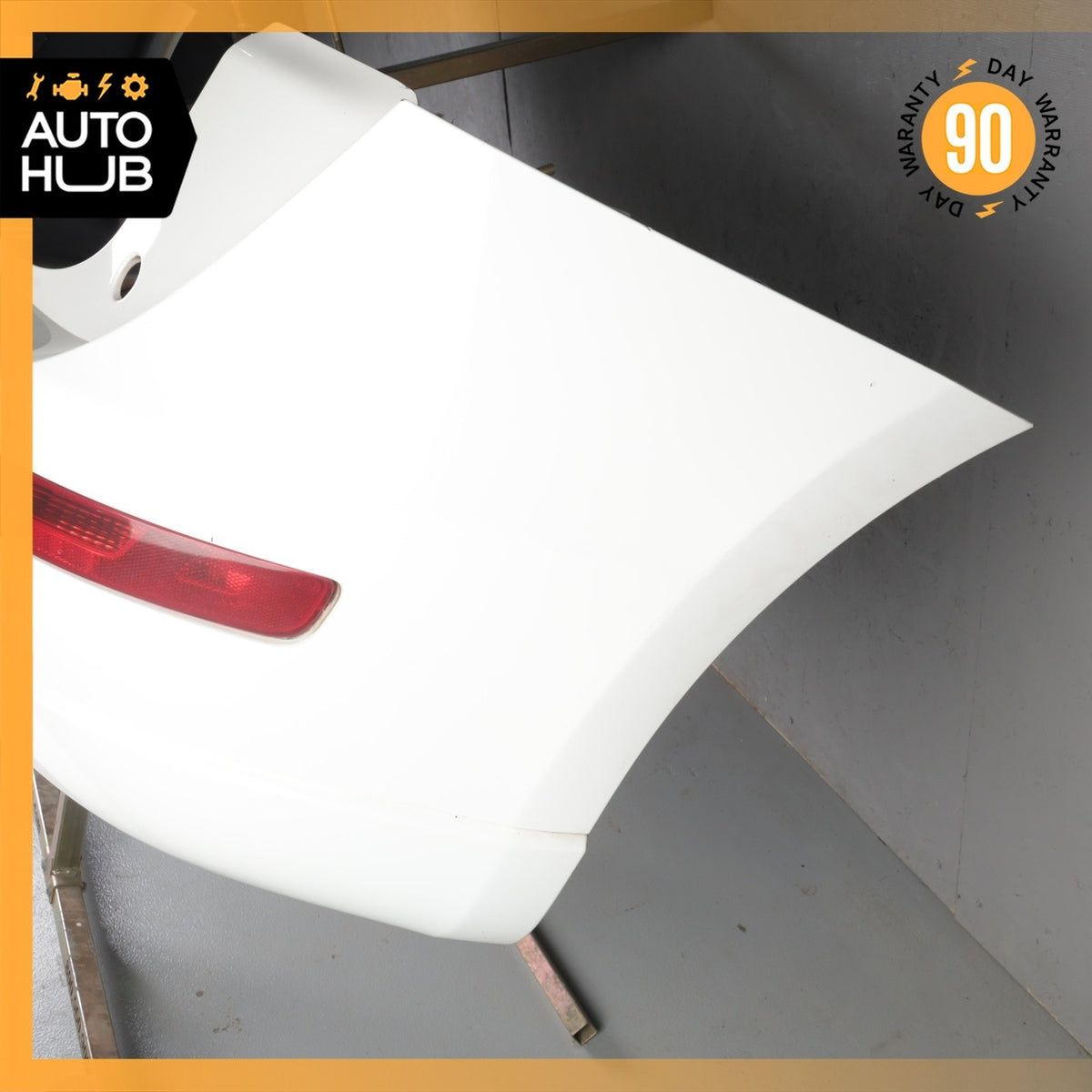 09-17 Audi 8R Q5 Rear Bumper Cover Assembly White OEM - photo 9