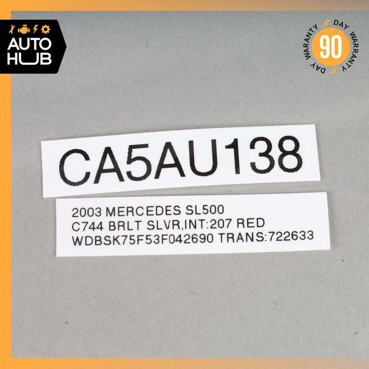 03-12 Mercedes R230 SL500 SL55 AMG Front Left SAM Fuse Box Control Module OEM - photo 22