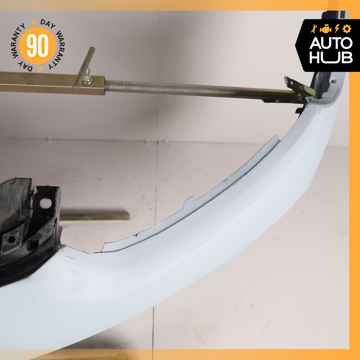 15-18 Porsche Cayenne 958 Base Front Bumper Cover Assembly Black OEM - photo 15