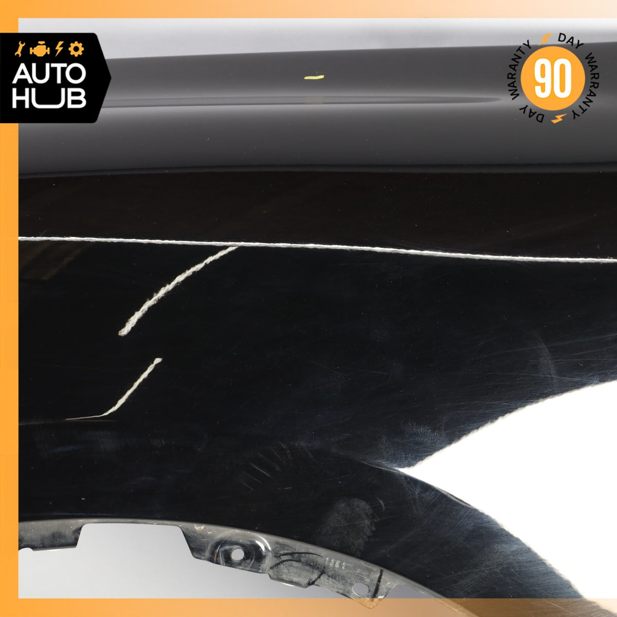 11-14 Porsche Cayenne 958 Hybrid S Left Driver Side Fender Assembly Black OEM - photo 4