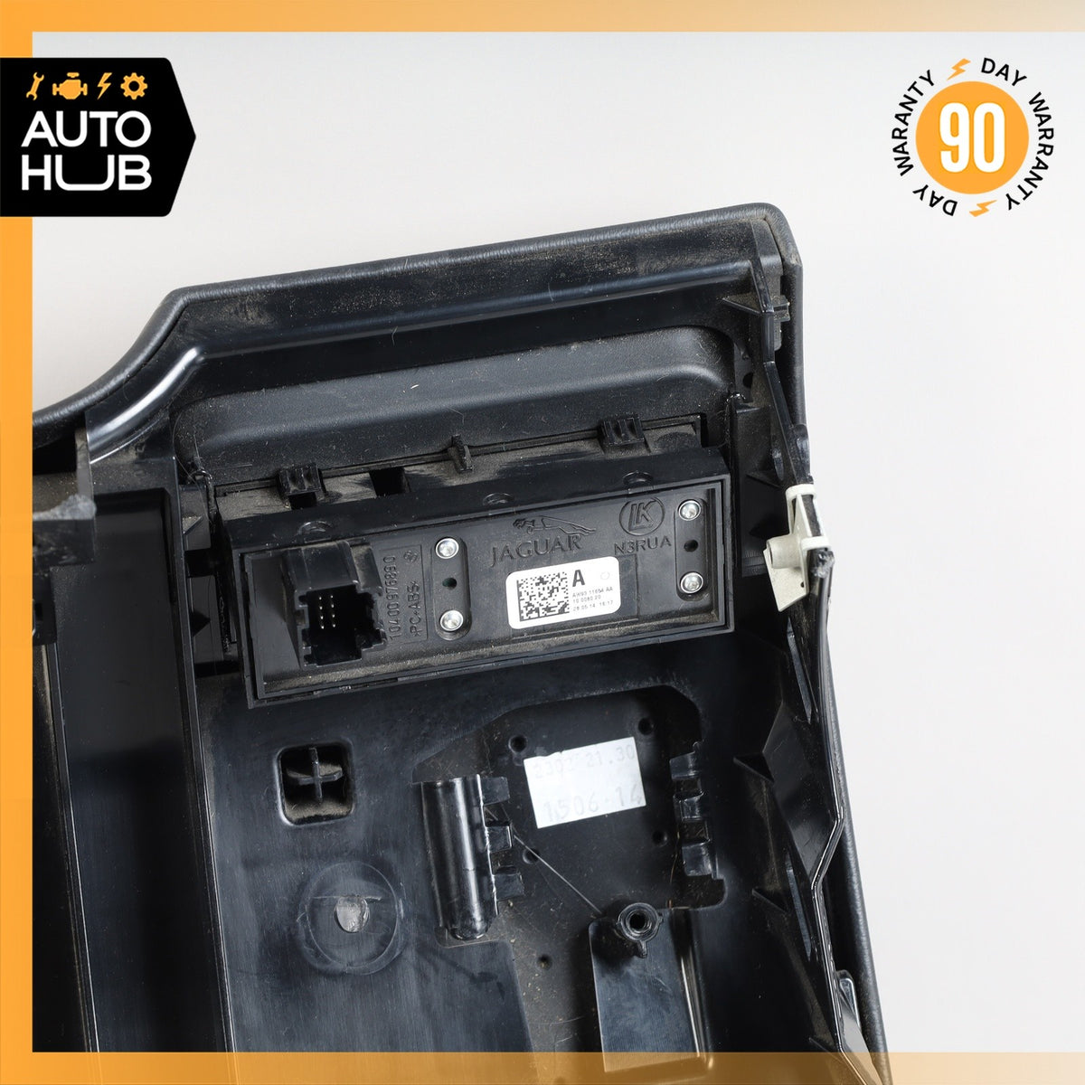 14-24 Jaguar X152 F-Type Front Left Under Dash Lower Knee Panel Black OEM - photo 13