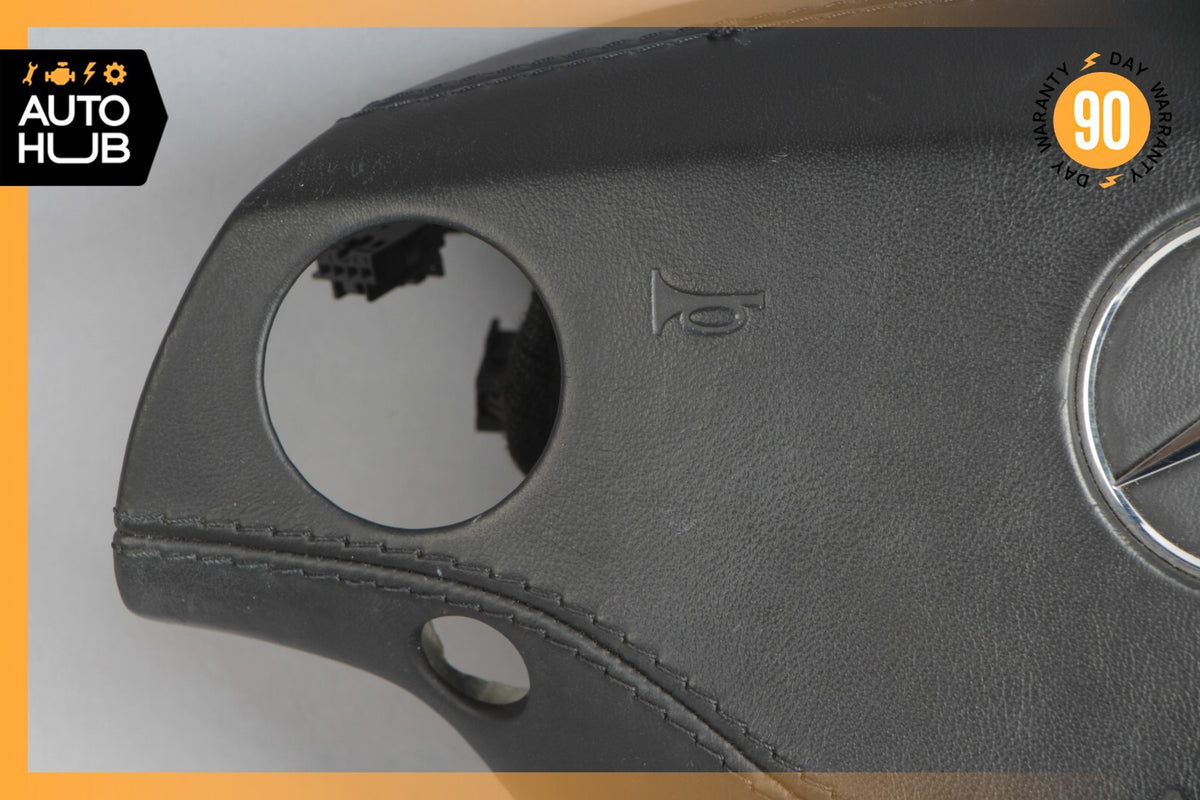 07-10 Mercedes W221 S550 CL550 S63 AMG Steering Wheel Airbag Air Bag Black OEM - photo 2
