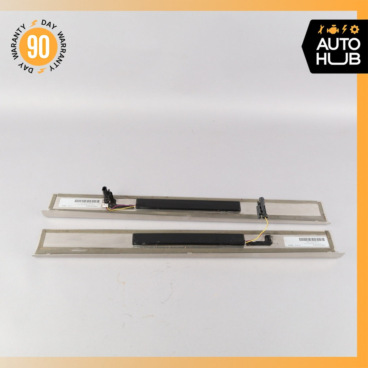14-24 Jaguar X152 F-Type R Left & Right Illuminated Door Step Sill Panel Set OEM - photo 8