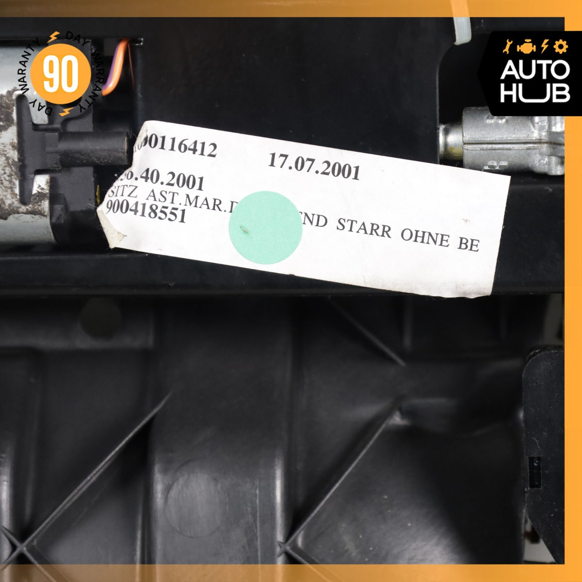 00-04 Aston Martin DB7 Vantage Front Right Seat Rail Track Frame w/Motor OEM 23k - photo 7