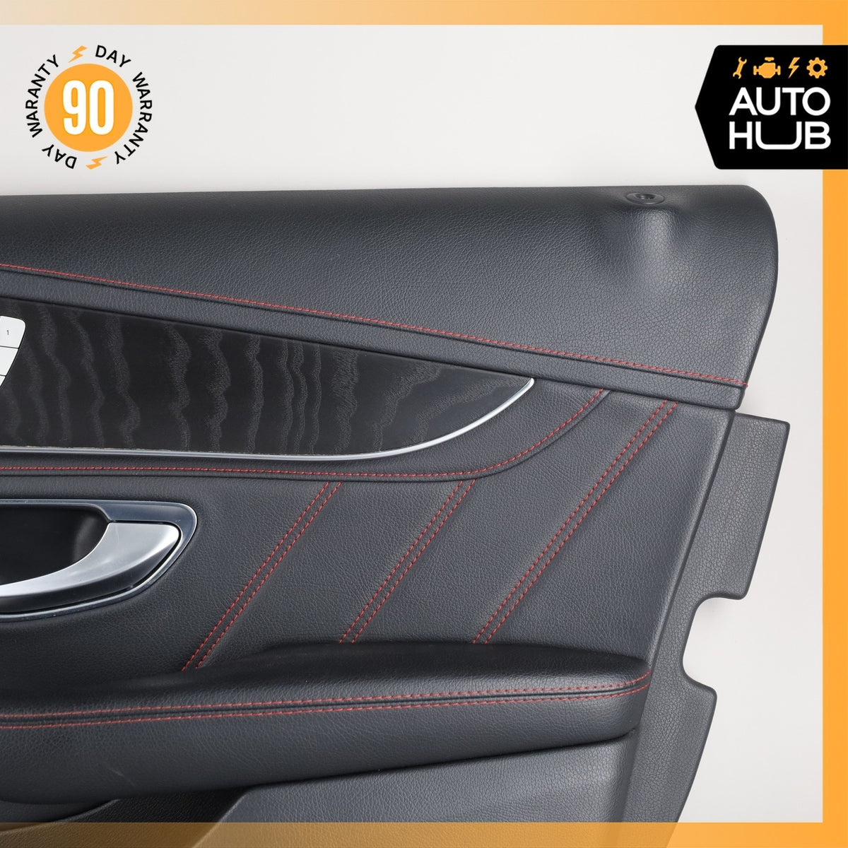 15-21 Mercedes W205 C43 AMG C350e Front Right Side Interior Door Panel OEM - photo 4
