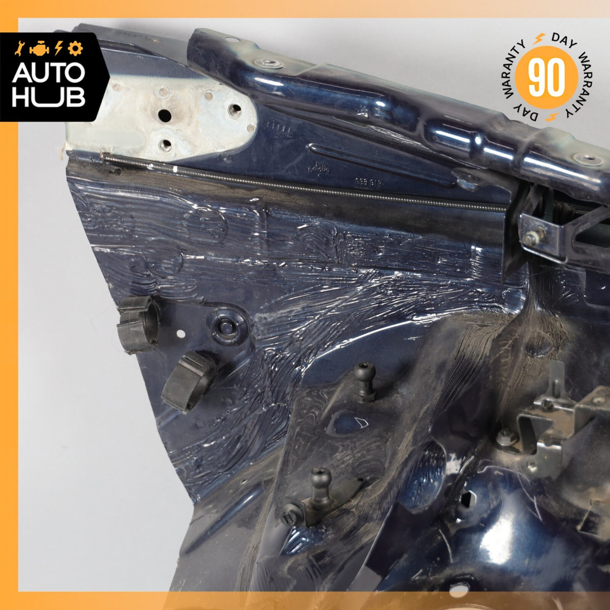 11-14 Porsche Cayenne 958 Front Left Side Frame Apron Beam Inner Fender OEM - photo 2