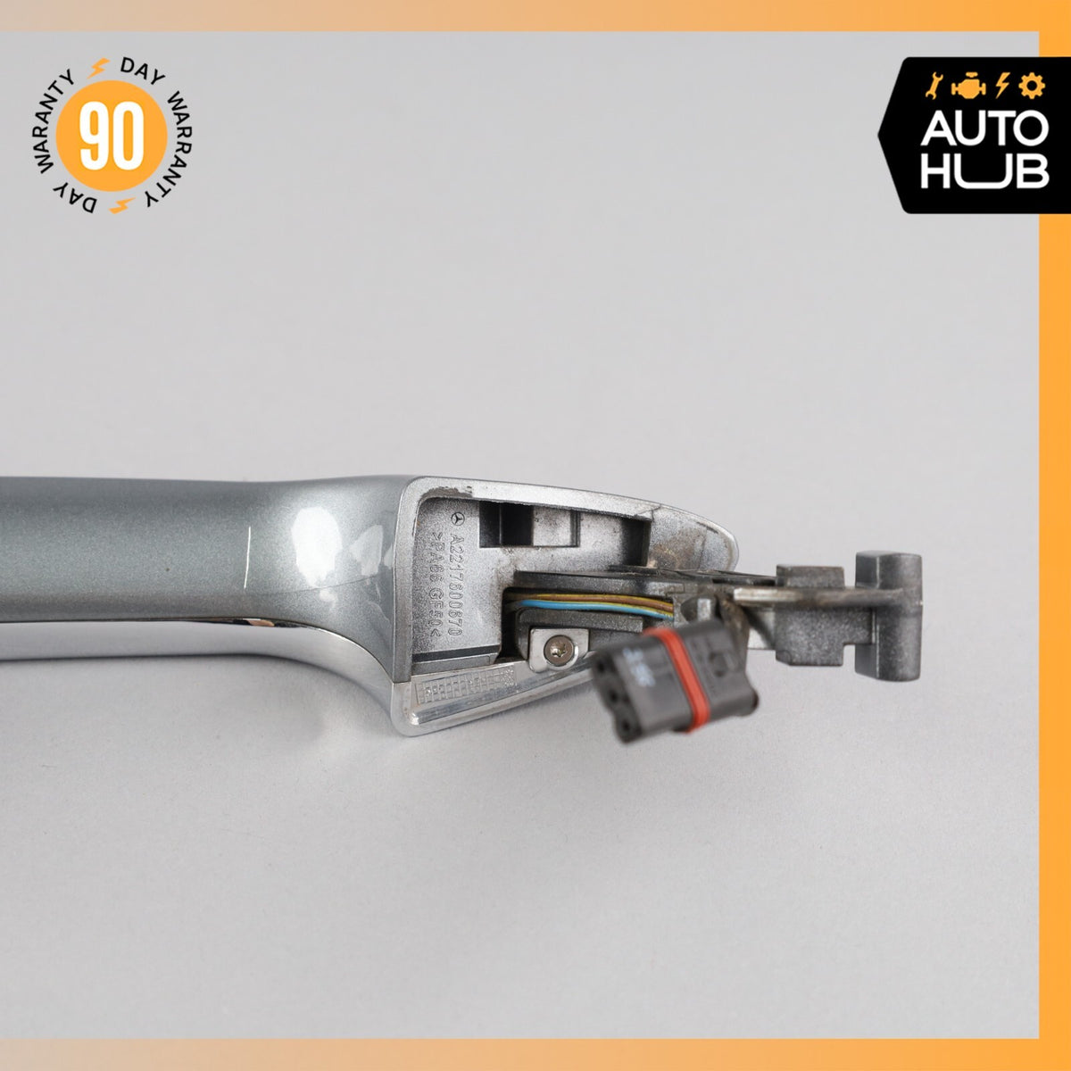 07-13 Mercedes W221 S550 S63 Rear Right Side Exterior Door Handle Keyless Go OEM - photo 7