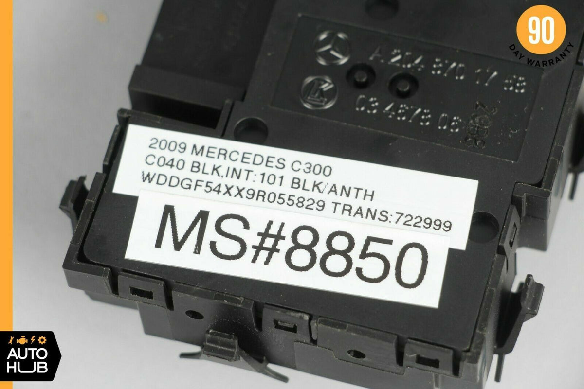 08-15 Mercedes W204 C300 GLK350 Front Right Passenger Seat Control Switch OEM - photo 10