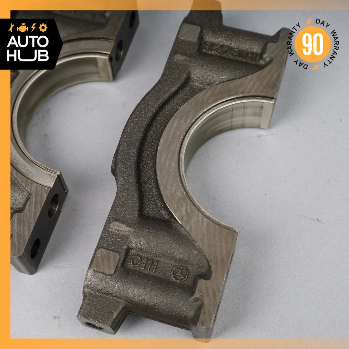 11-20  Mercedes W218 CLS550 SL550 M278 Crankshaft Main Holder Bracket Set OEM - photo 12