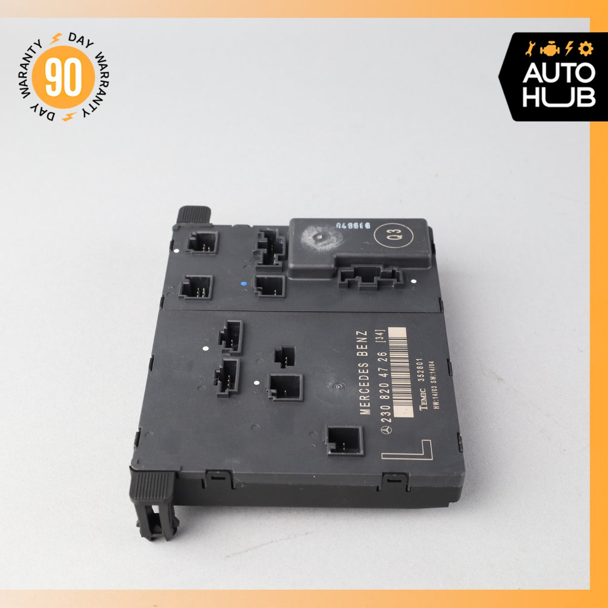 03-12 Mercedes R230 SL500 SL55 AMG SL550 Door Control Module Left Side OEM - photo 4